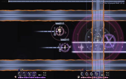 Steam同乐弹幕Rabbit and Steel 结合MMO推王与Roguelite要素 组4人小队合作打王