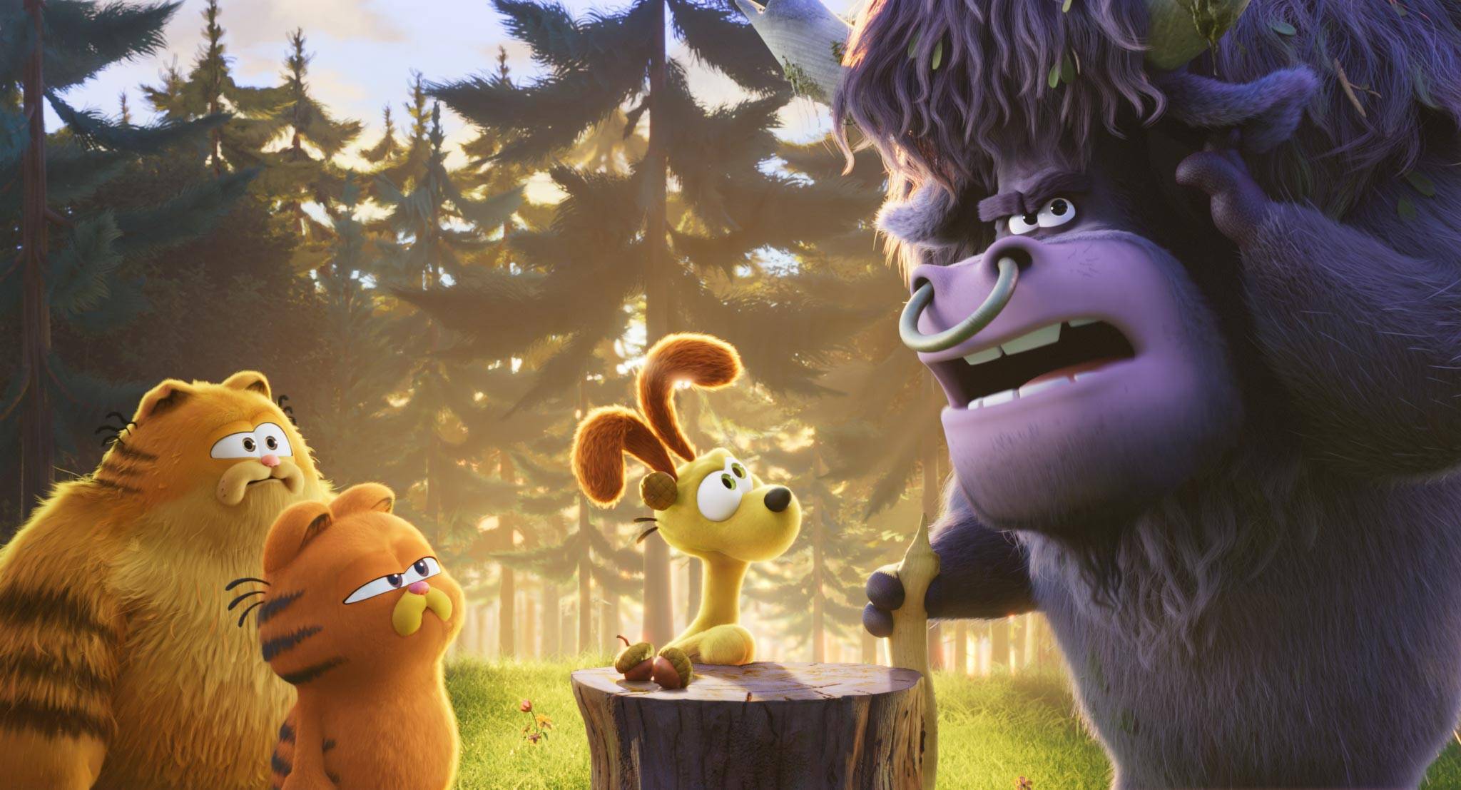 《The Garfield Movie》影评：可爱又搞笑，适合一家大小观看的动画片