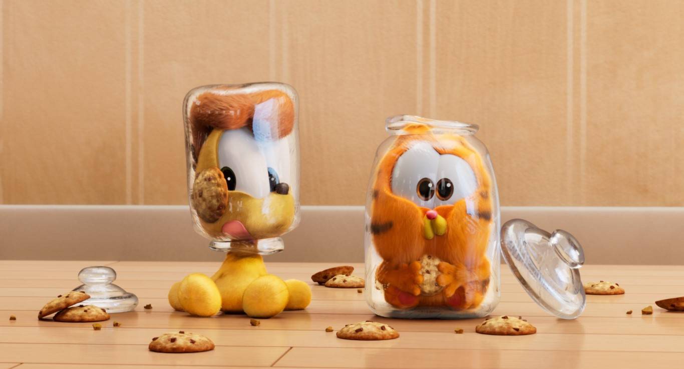 《The Garfield Movie》影评：可爱又搞笑，适合一家大小观看的动画片