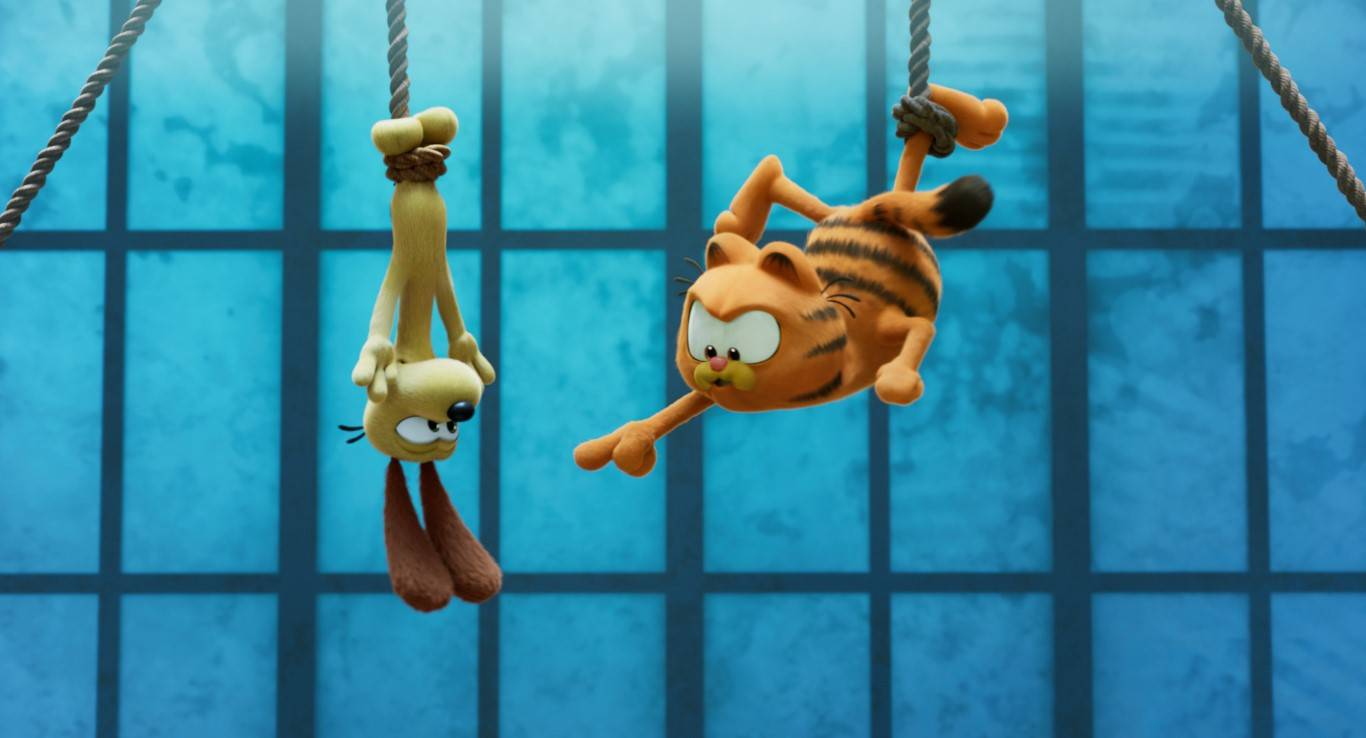 《The Garfield Movie》影评：可爱又搞笑，适合一家大小观看的动画片