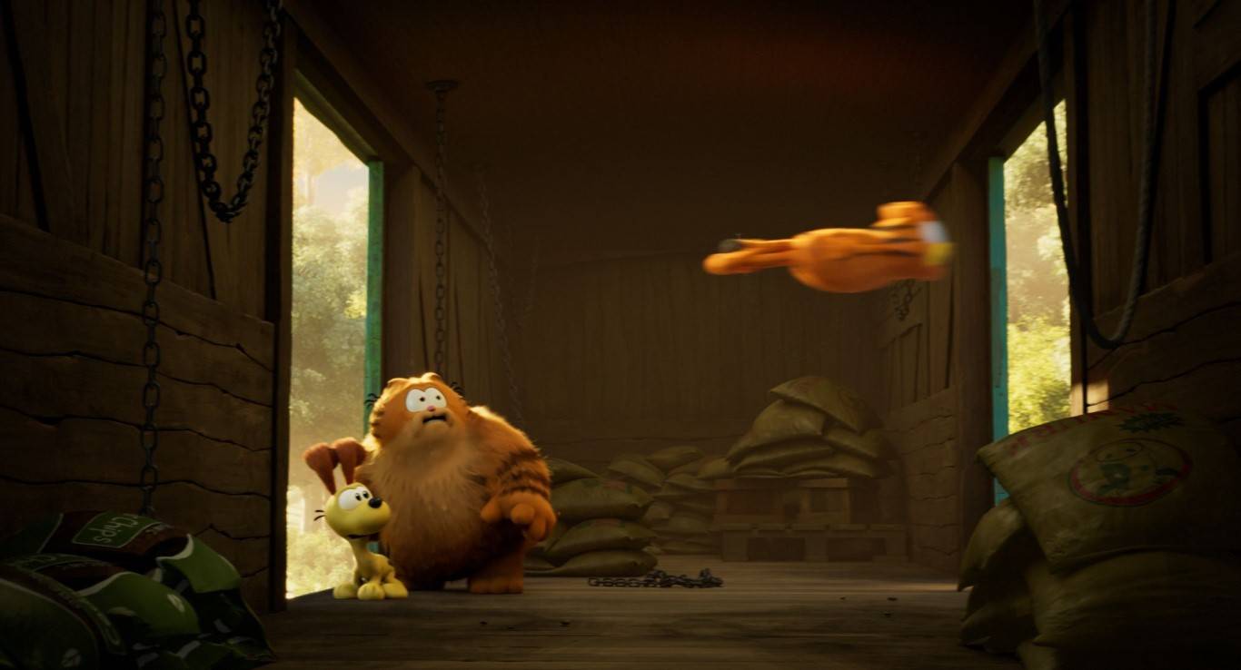 《The Garfield Movie》影评：可爱又搞笑，适合一家大小观看的动画片