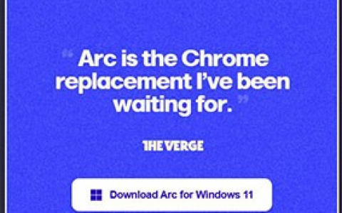 Arc 浏览器推出Windows 11版，摆脱Chrome的另一个好选择