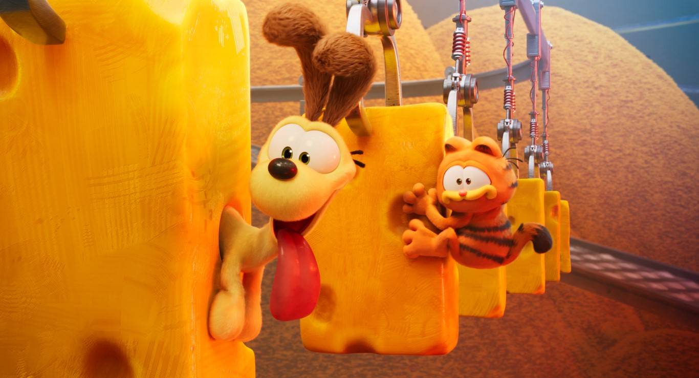 《The Garfield Movie》影评：可爱又搞笑，适合一家大小观看的动画片