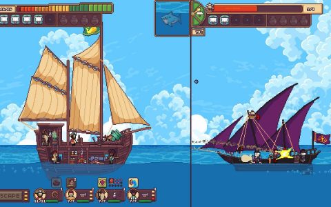 Steam像素海盗冒险《Seablip》抢先体验，踏上开放世界海域成为最强海盗！