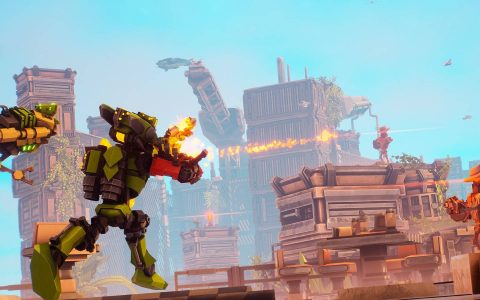 3D动作冒险《Akimbot》亡命机器人搭档拯救宇宙危机，2024年内发售