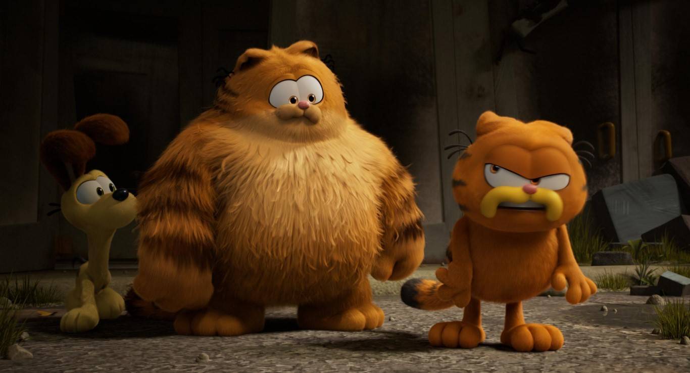 《The Garfield Movie》影评：可爱又搞笑，适合一家大小观看的动画片