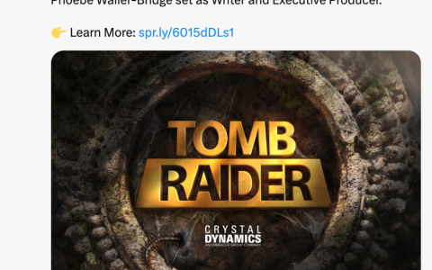 《Tomb Raider》将学《Fallout》一样推出真人剧集 同样登陆亚马逊