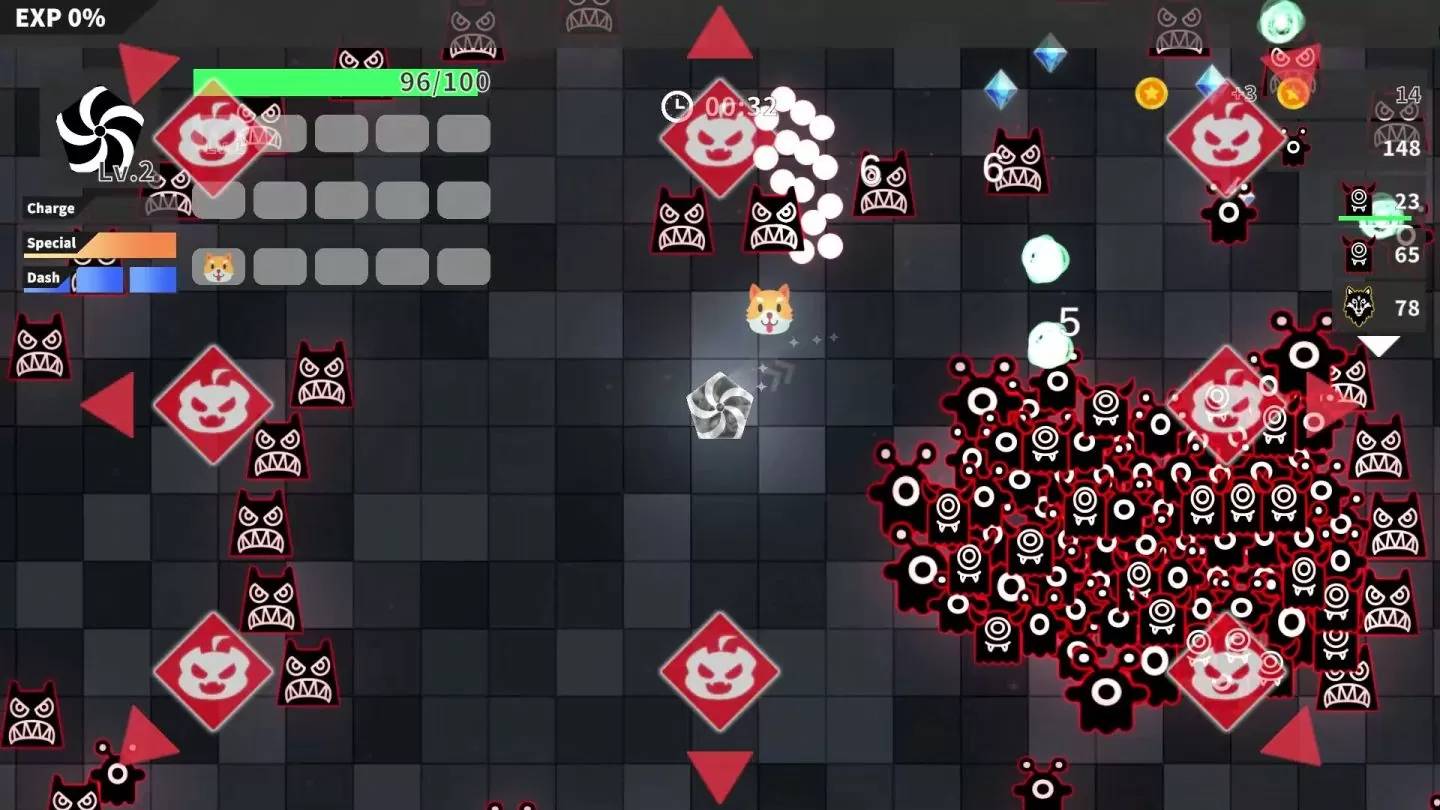 Roguelike 动作射击新作《Crystal Survivor 水晶幸存者》Steam DEMO 版释出