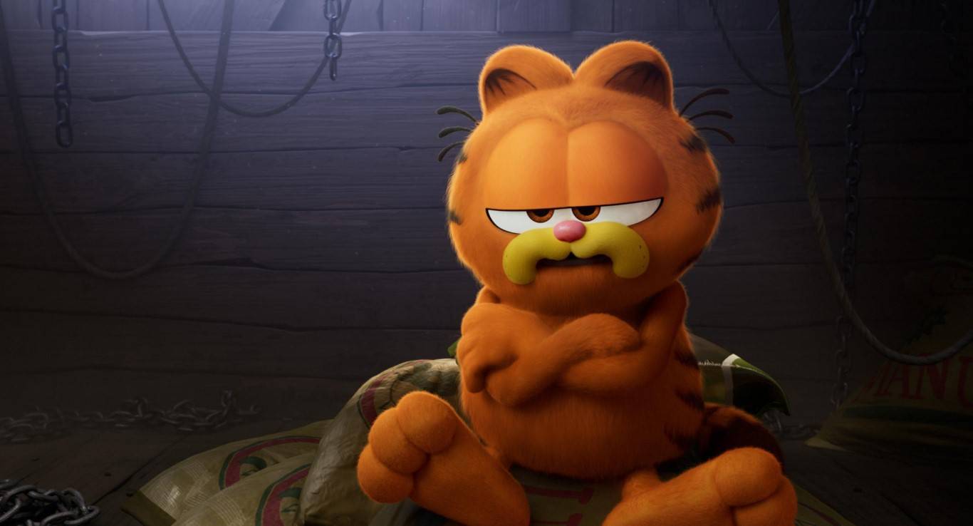 《The Garfield Movie》影评：可爱又搞笑，适合一家大小观看的动画片
