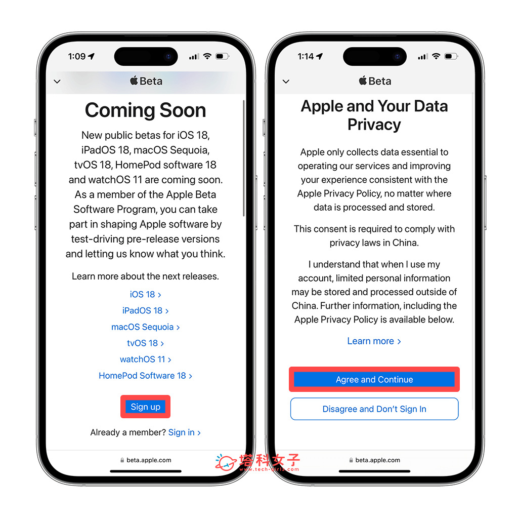 注册 Apple Developer Program