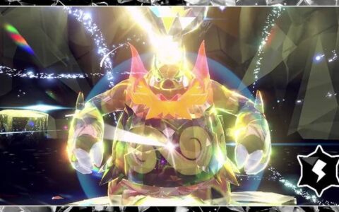 【宝可梦 朱紫】黑太晶团体战最强主角「炎武王★7」正式登场！