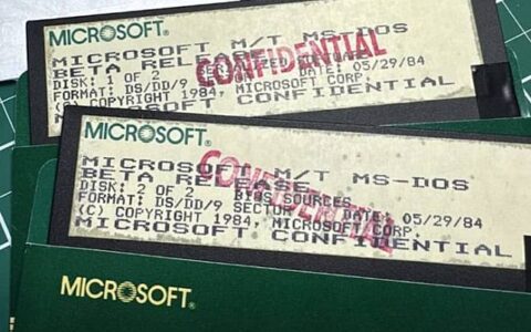 微软公开 MS-DOS 4.0 原始码 36 前程式码供爱好者研究