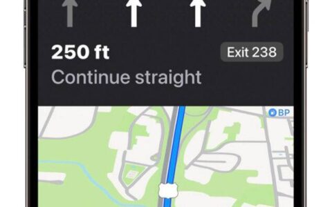 iOS 17 这功能令人期待！ Apple Maps 终于不再占据整个 iPhone 锁定画面