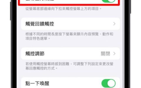 iPhone 单手模式怎么开启或关闭？ 教你更改设定好好用
