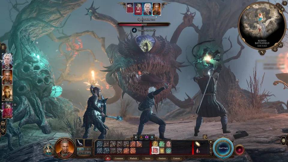 《博德之门3》就是标准的有等级上限的 RPG 游戏（图片来源：Larian studios）