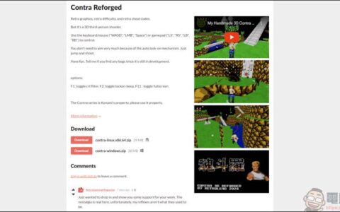 经典游戏魂斗罗3D化是什么玩感？ 国外玩家改给你玩