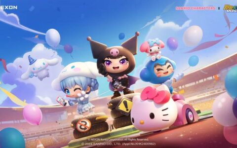 《跑跑卡丁车RUSH+》与三丽鸥联动！ 免费领取限定永久道具