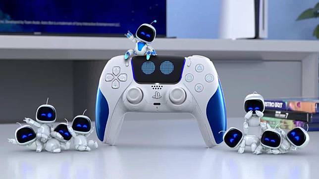 Astro Bot 造型配色极可爱 Sony 推出限量版 PS5 DualSense 手掣