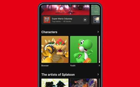 任天堂推出Nintendo Music App经典游戏配乐任你听