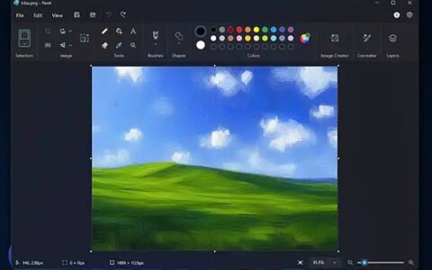 Windows 11 为 Notepad 及小画家引入 AI 功能
