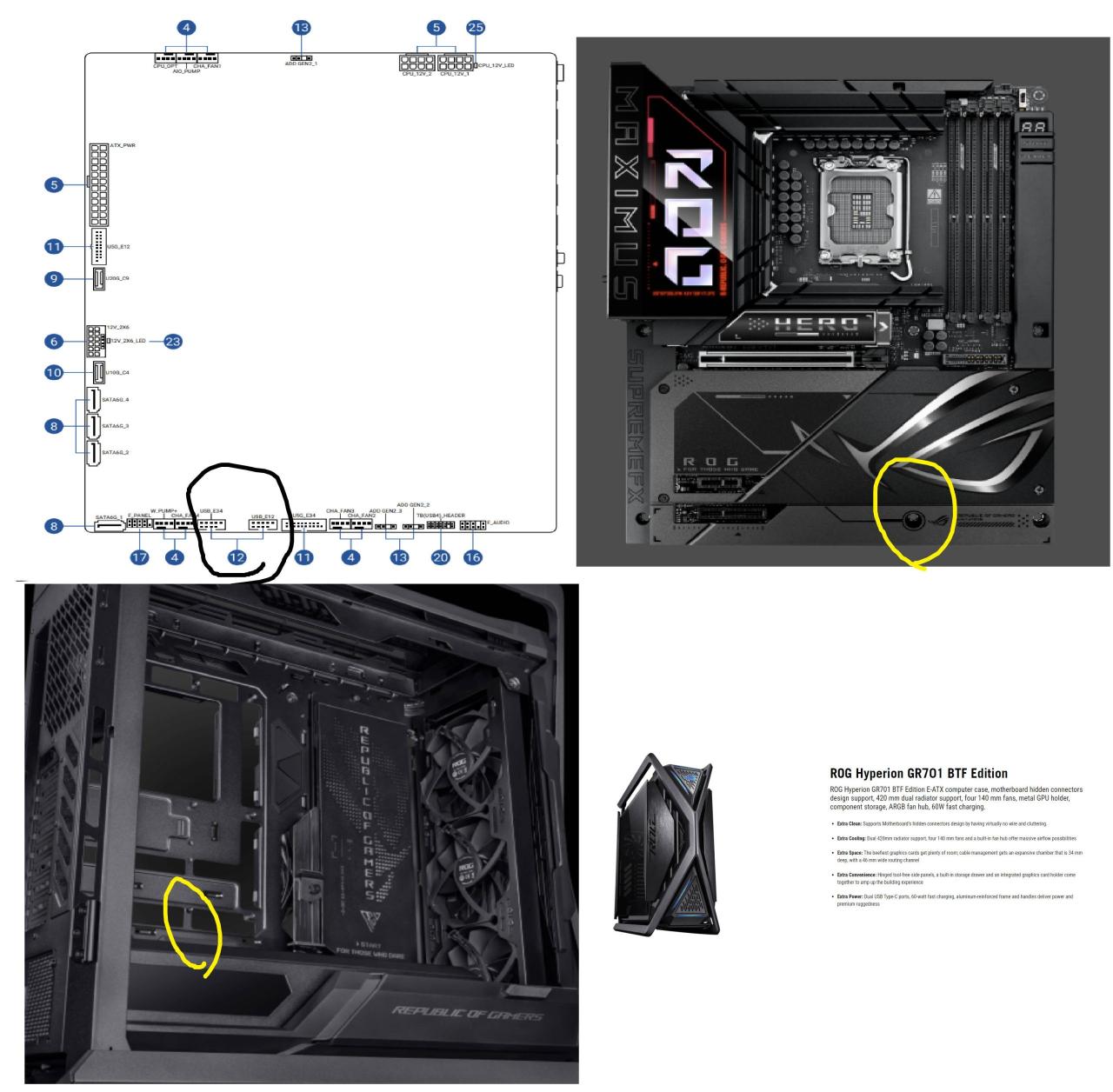 华硕终于推出市场上最顶的背插主板 ROG MAXIMUS Z890 HERO BTF