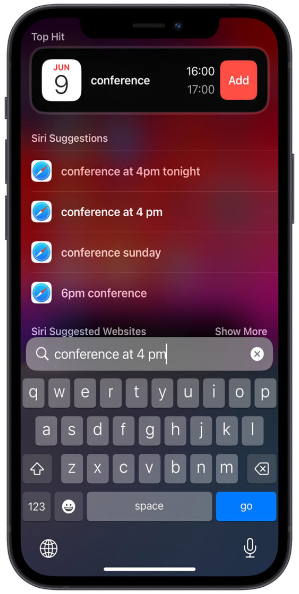 iOS 17的Spotlight支持自然语言，还能直接调整iPhone设置更方便 第2张