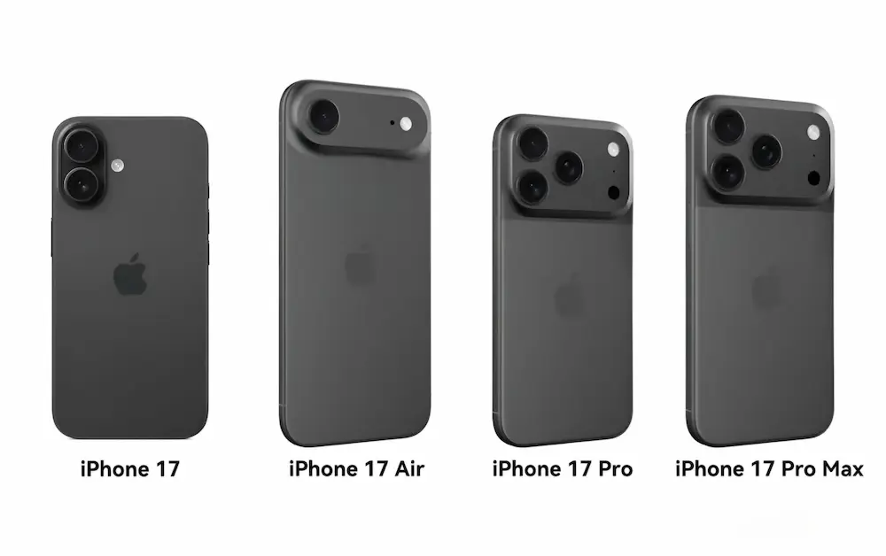 iPhone 17 与 iPhone 17 Pro 模具最终外观新设计整理 1