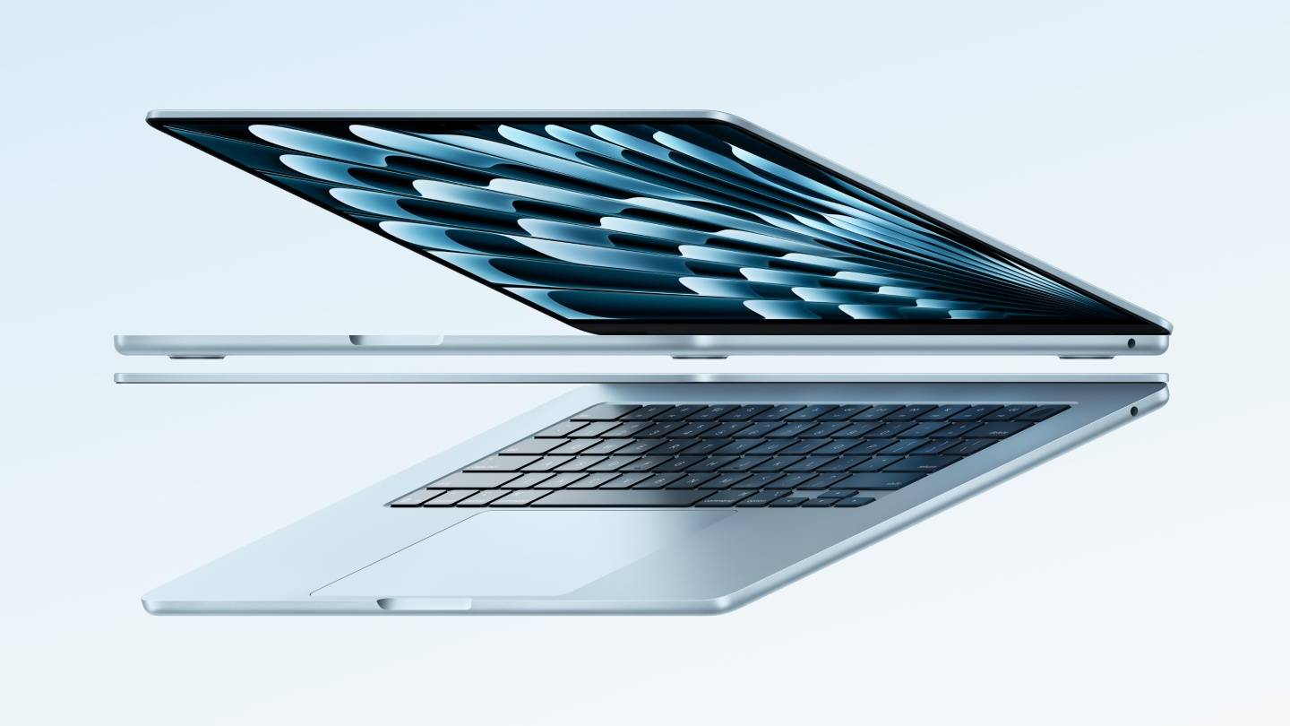 搭载 M4 芯片的 MacBook Air 亮相！ 换上全新天蓝色，售价34,900元起
