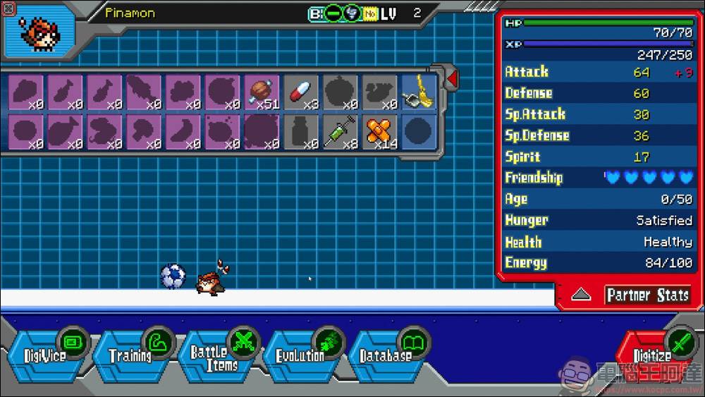 数码宝贝 《Digital Tamers 2》免费游戏：带你重温童年回忆，培养你的专属数码宝贝！ - 