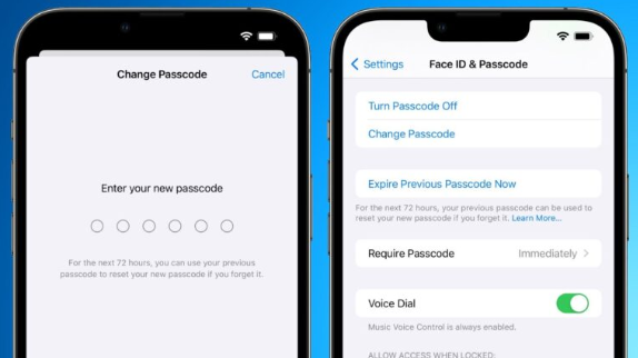 iOS 17加入贴心小功能,改新密码后能在72小时内使用旧密码重置 第2张 iOS 17加入贴心小功能,改新密码后能在72小时内使用旧密码重置 第2张