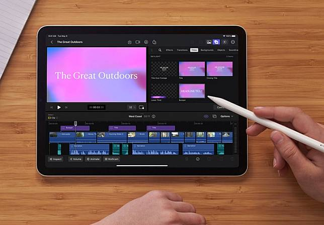 iPad变成行动工作站! Apple 推出iPad版 Final Cut Pro 与Logic Pro,每月各150 元、可免费试用 1 个月 第7张 iPad变成行动工作站! Apple 推出iPad版 Final Cut Pro 与Logic Pro,每月各150 元、可免费试用 1 个月 第7张