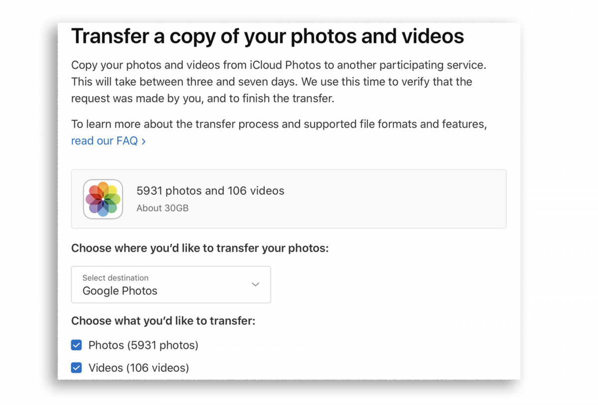 如何将 iCloud 照片备份至 谷歌 Photos 相簿中? 第3张 如何将 iCloud 照片备份至 谷歌 Photos 相簿中? 第3张