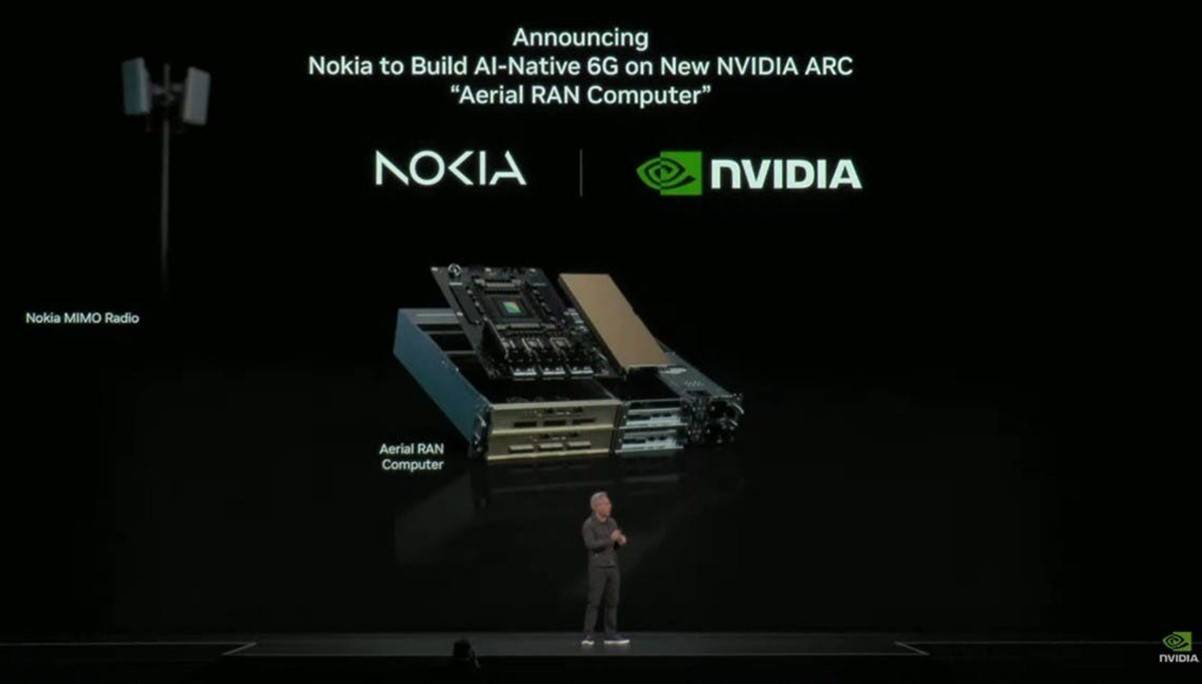 NVIDIA+Nokia强强联手，进军6G AI-RAN！ - 