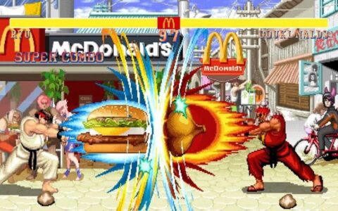 日本麦当劳宣布将于本月推出《街头霸王》主题汉堡商品