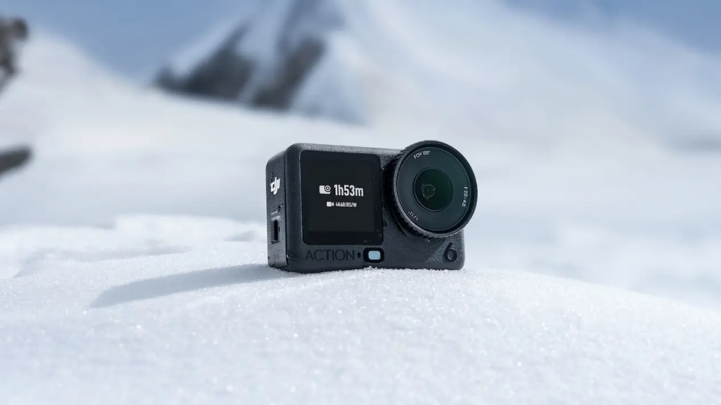 打破行业惯例！ DJI Osmo Action 6 首发可调光圈，搭配1/1.1吋方形传感器重塑运动影像