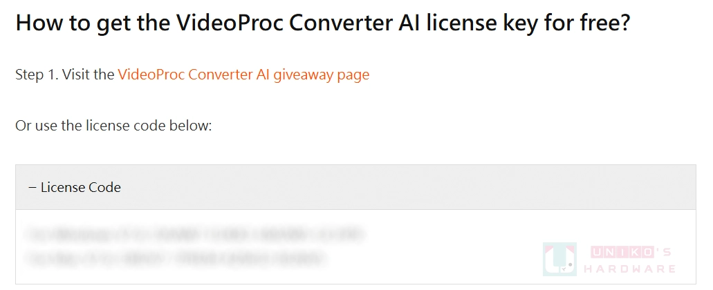 VideoProc Converter AI 影音转档软件 V7.6