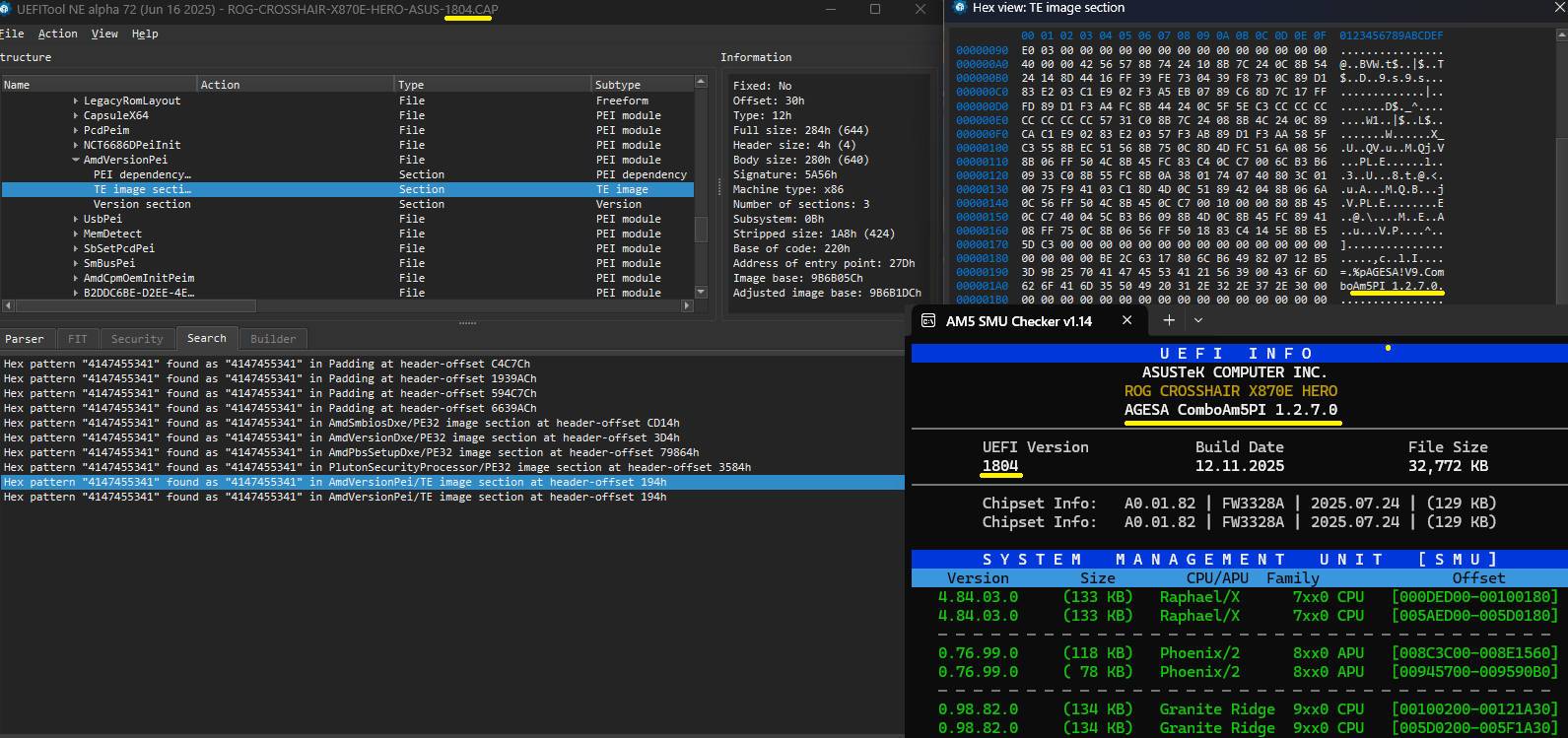 华硕现已推出AGESA 1270正式版BIOS！