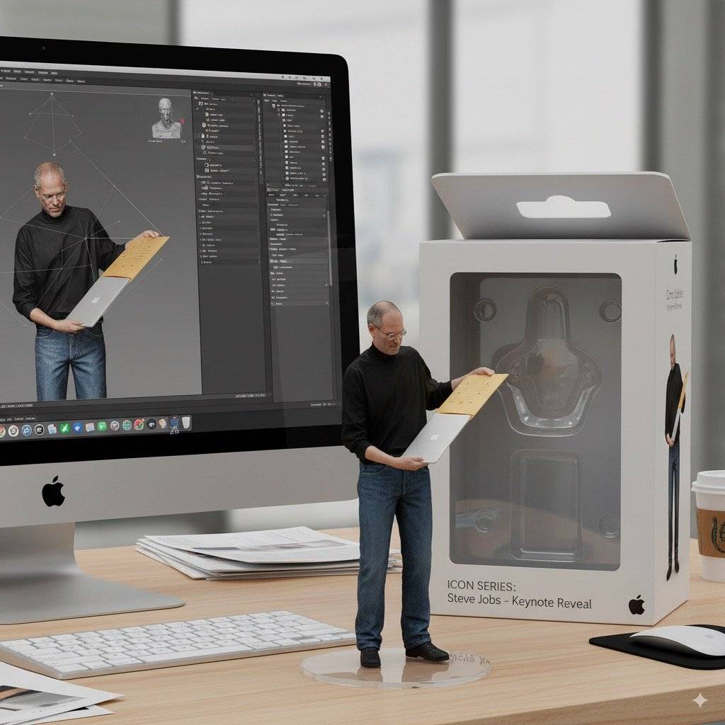 Gemini 2.5 Flash image Nano Banana 3D 公仔