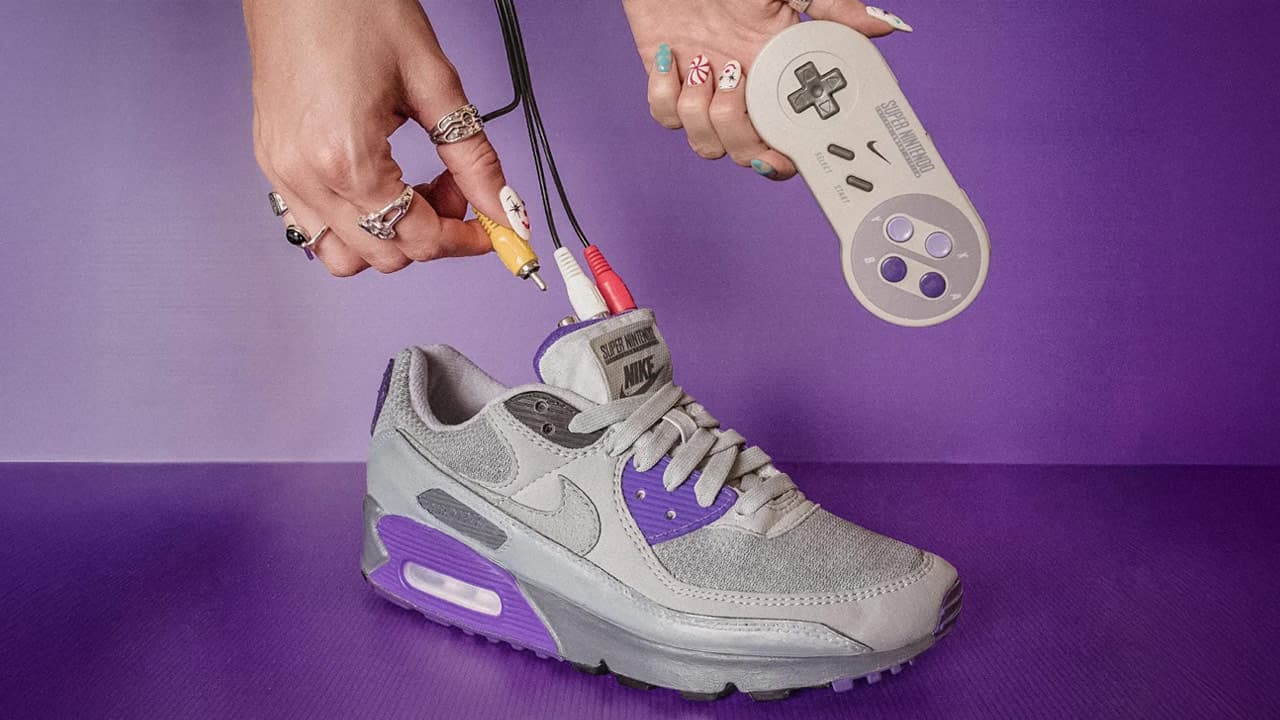 air snes nintendo nike sneaker design