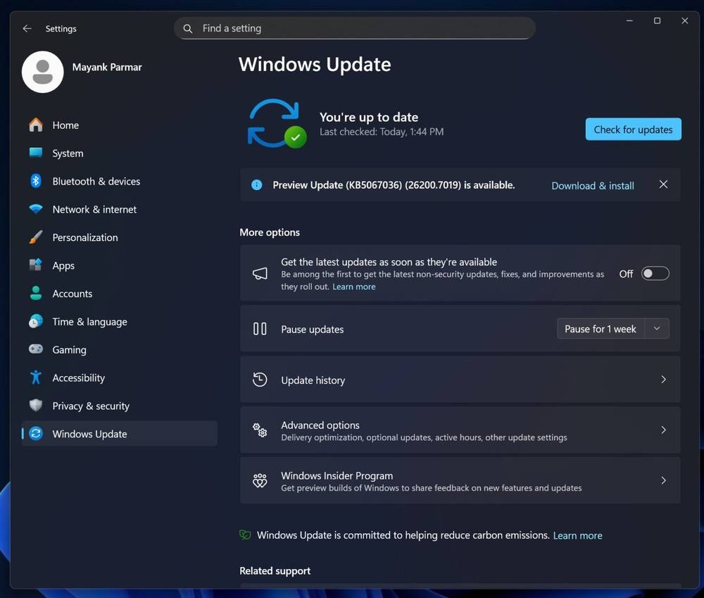 真是Bug不断！ 微软确认 8 月起的 Windows 11 更新会让部分游戏与视频偏红，出现应用卡顿状况 - 