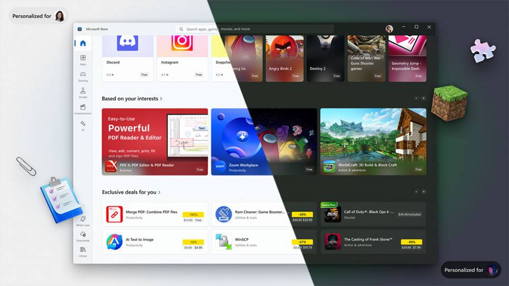 儘管有改進,但用戶仍常拒絕 Microsoft Store 的三個原因 - 電腦王阿達 微软升级 Microsoft Store 体验,获得改进的推荐、更深入的 Windows 整合 -