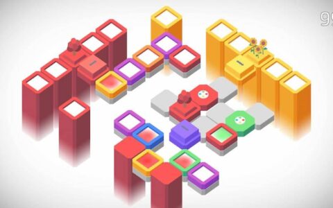 解谜游戏APP《Colorzzle》限免下载中！ 荣获大奖烧脑神作挑战逻辑极限