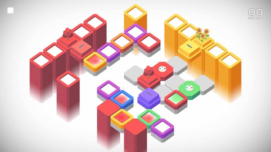 创新配色机制 100+ 关卡挑战思维