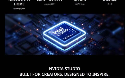 采用独立显卡的 LUNAR LAKE 笔电！