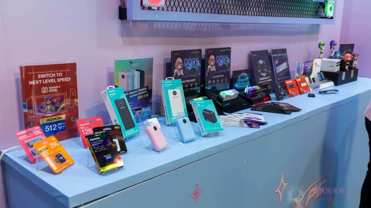 青春新风格! WirForce 2025 威刚 XPG 摊位速报