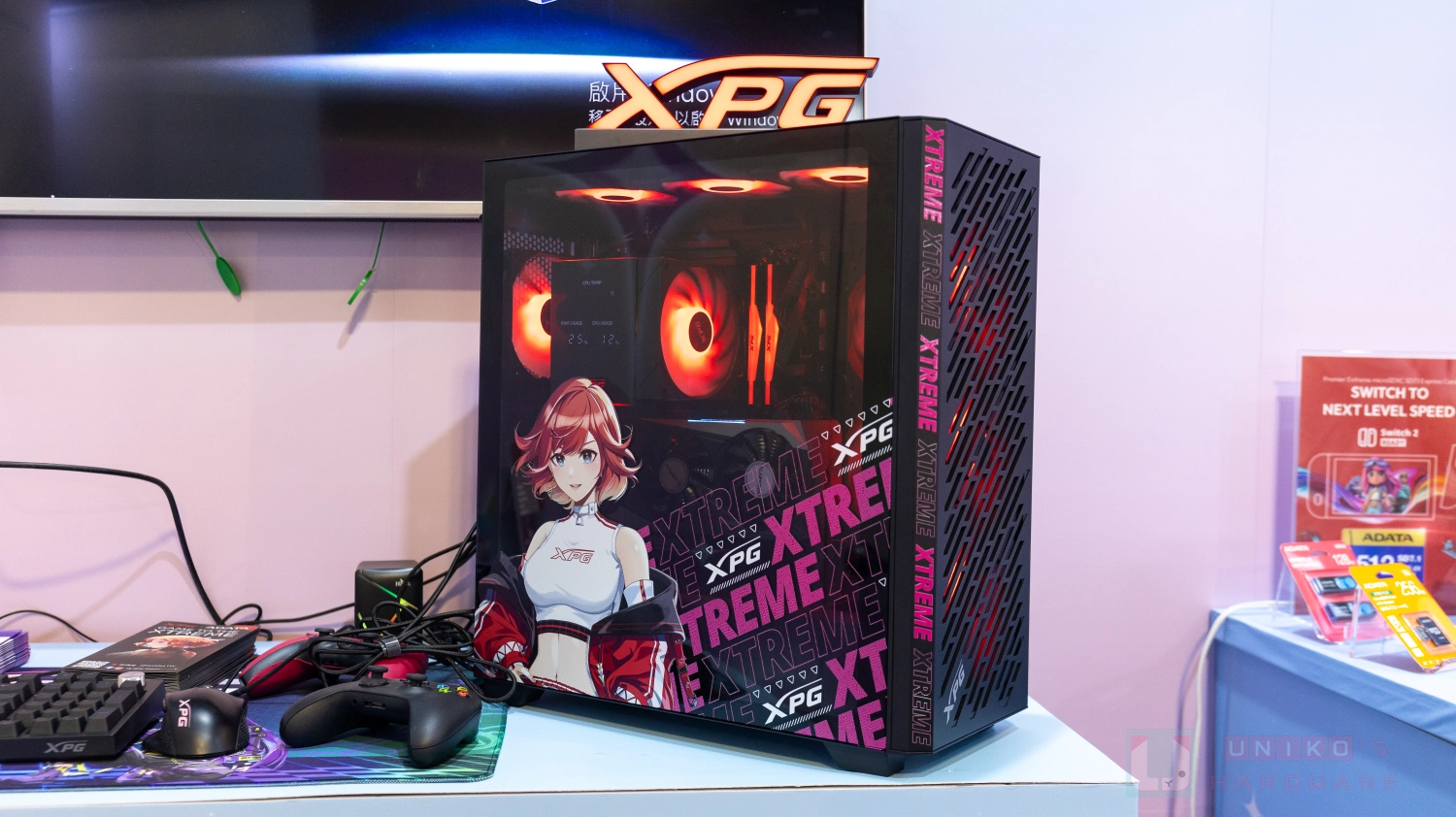 青春新风格! WirForce 2025 威刚 XPG 摊位速报