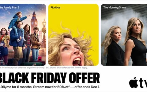 Apple TV黑五限时半价5折优惠订阅！ 推荐8部必看超强片单