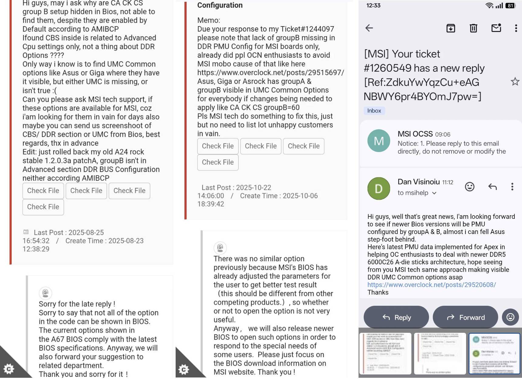 MSI B850MPOWER 正式支持 ODT GROUP B,其他主板陆续跟上!