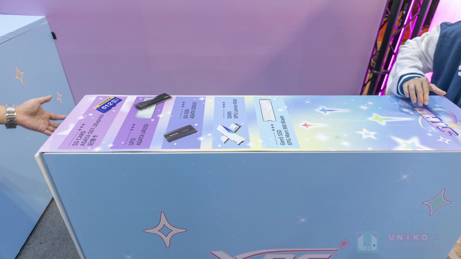 青春新风格! WirForce 2025 威刚 XPG 摊位速报