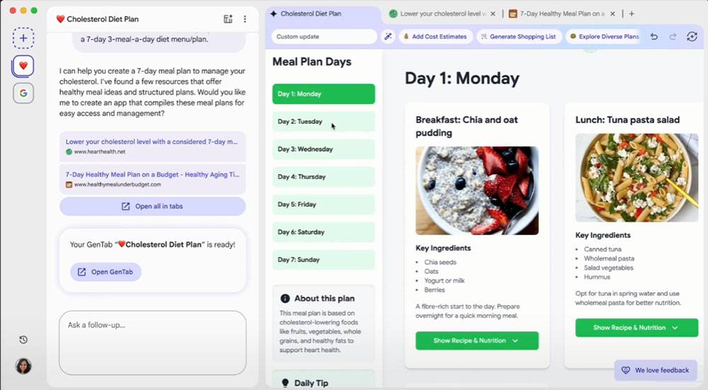 谷歌 最新 AI 工具「GenTabs」讓雜亂分頁變成互動應用 - 電腦王阿達 谷歌 最新 AI 工具「GenTabs」让杂乱分页变成互动应用 -